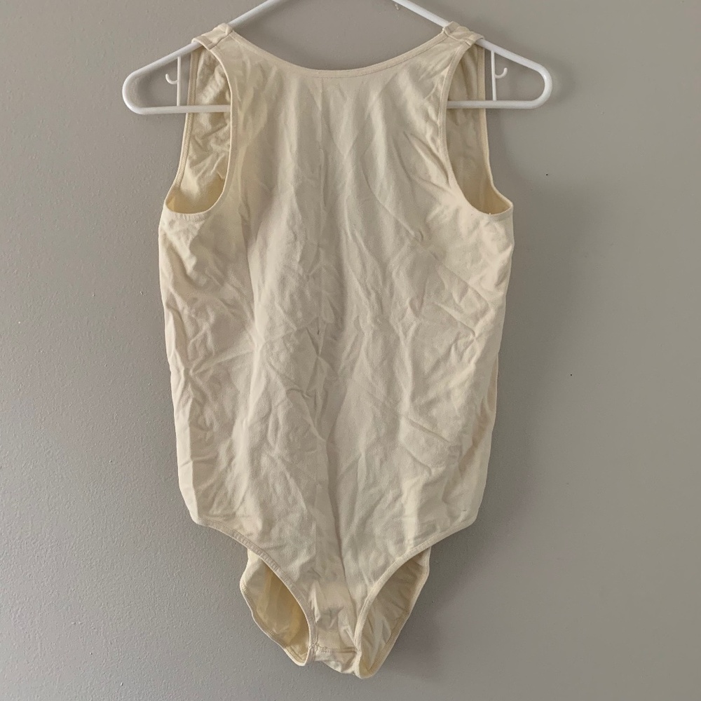 Fp intimate low back nylon/spandex bodysuit